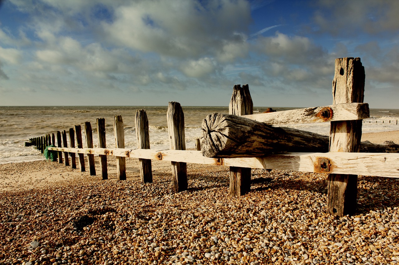 rye sussex beach free photo