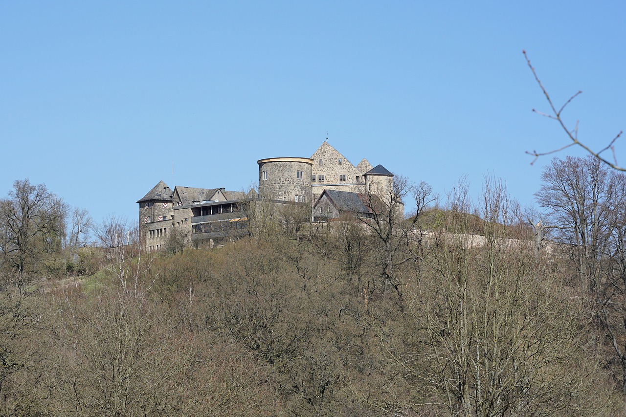 sababurg castle  castle  sky free photo