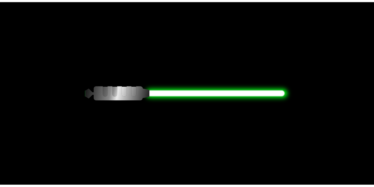 sabre laser green free photo