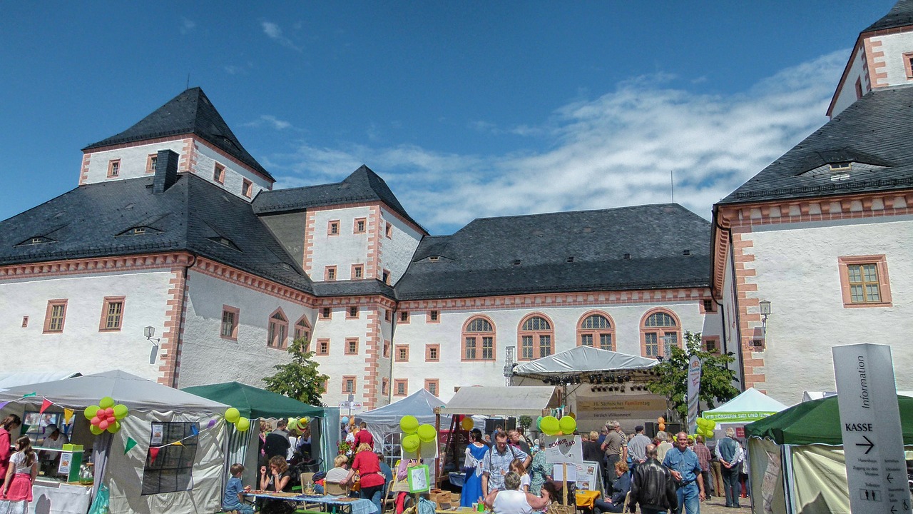 sachsen germany augustusburg castle free photo