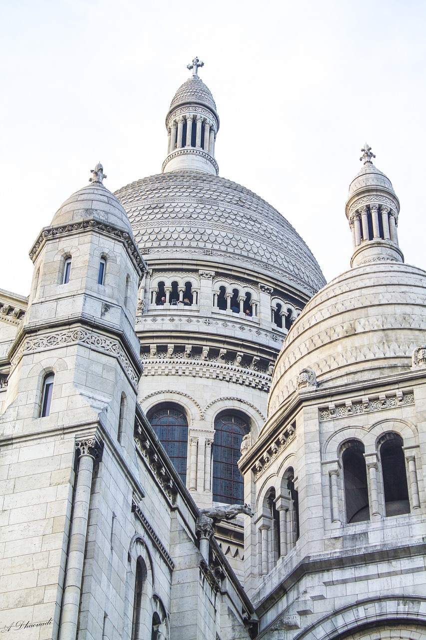 sacré-coeur paris monument free photo