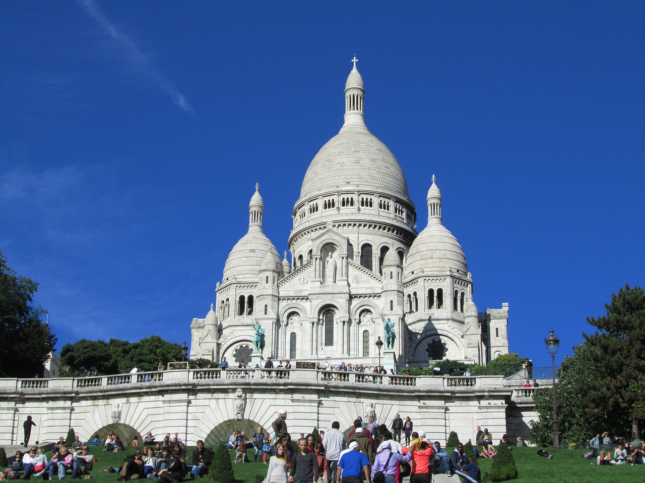 sacré coeur paris cathedral free photo