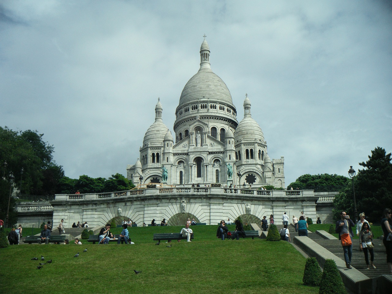 sacre coeur france paris free photo