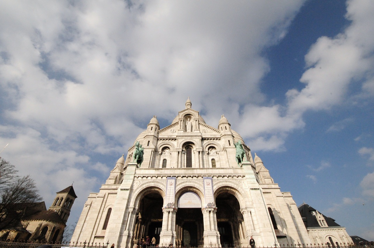 sacré-coeur basilica paris free photo