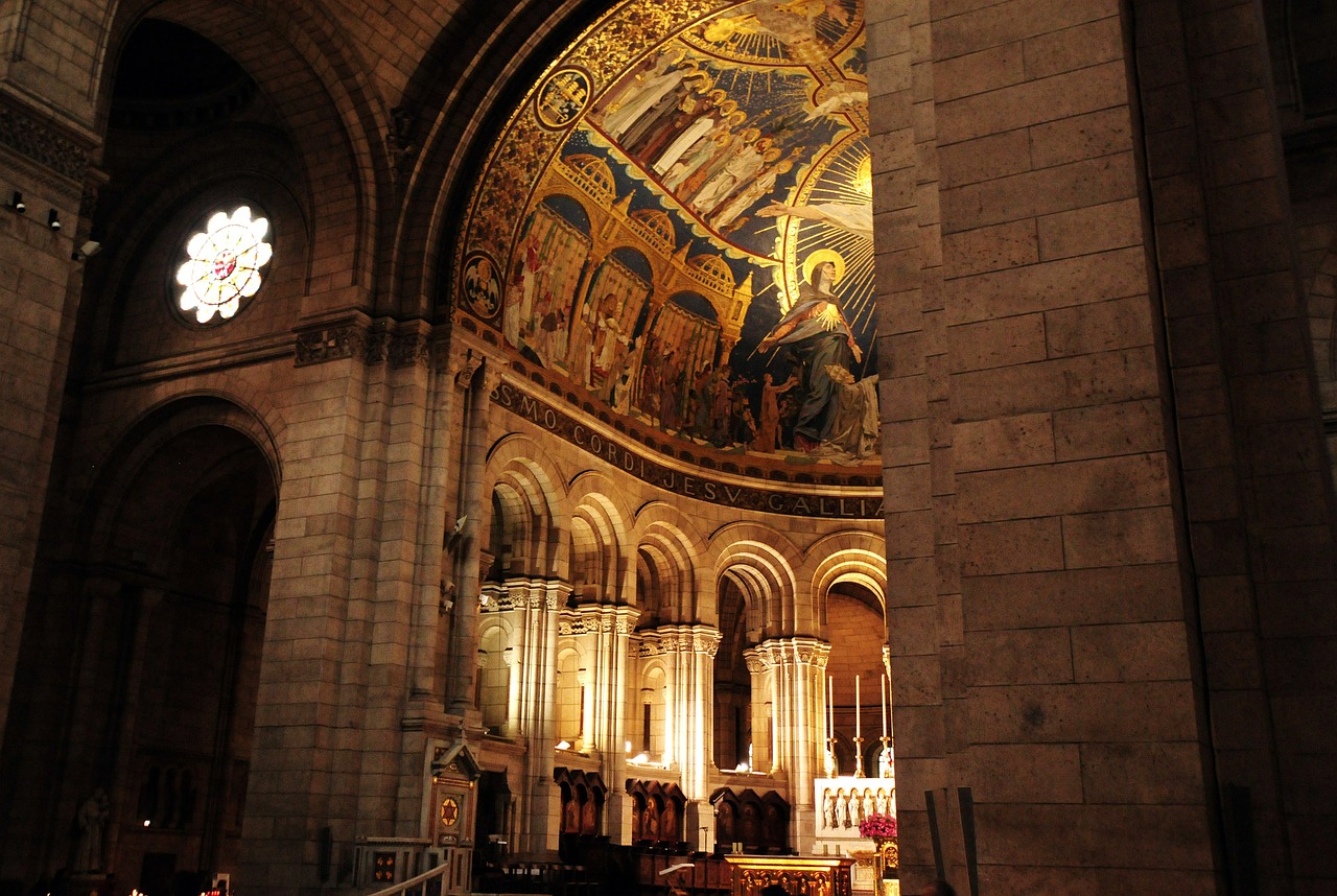 sacré-coeur basilica paris free photo