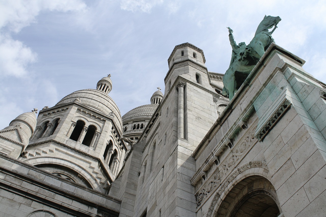 sacre coeur architecture french free photo