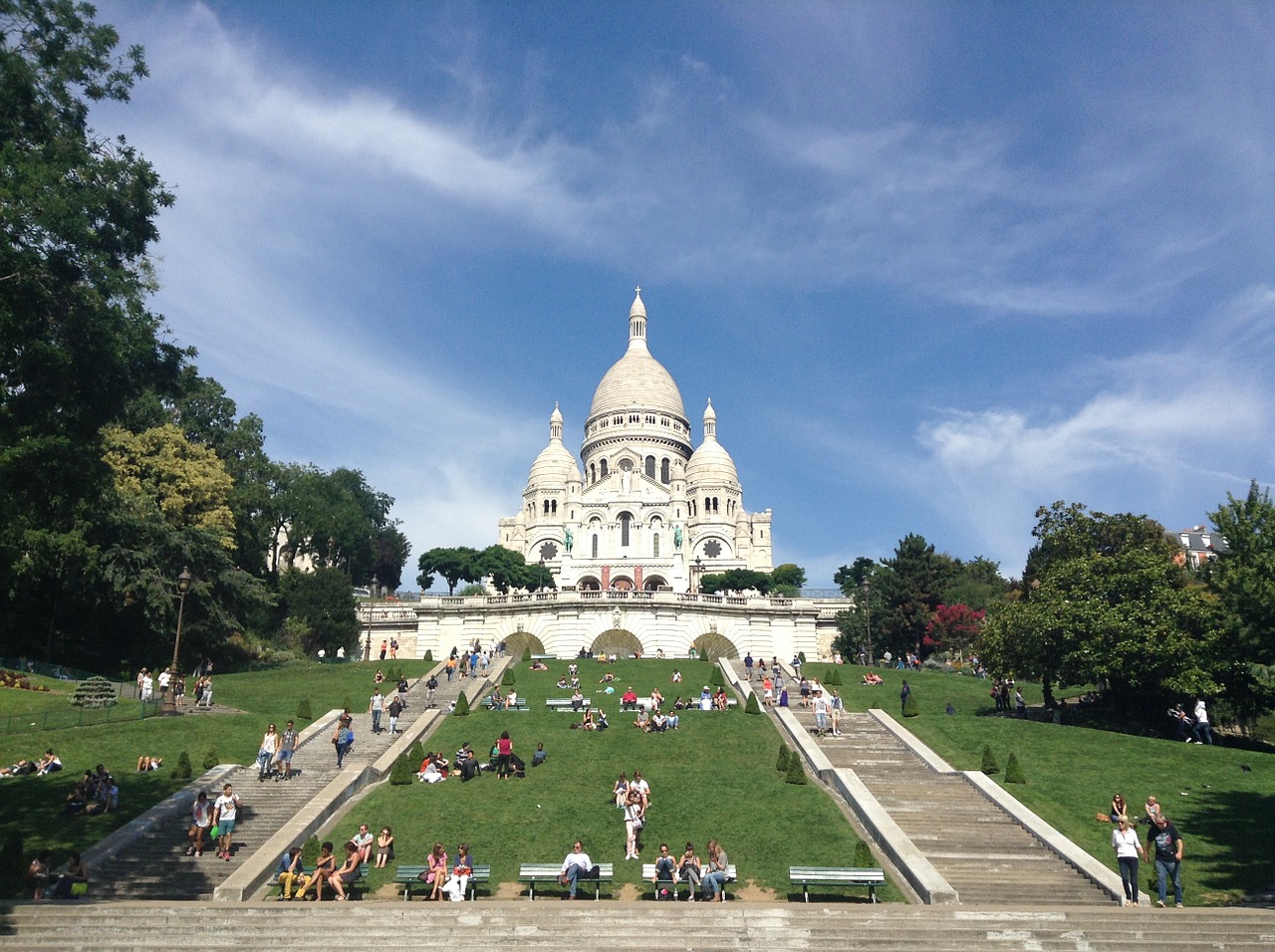 sacre-coeur church paris free photo