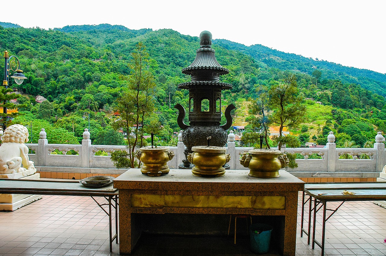 sacrificial table temple malaysia free photo