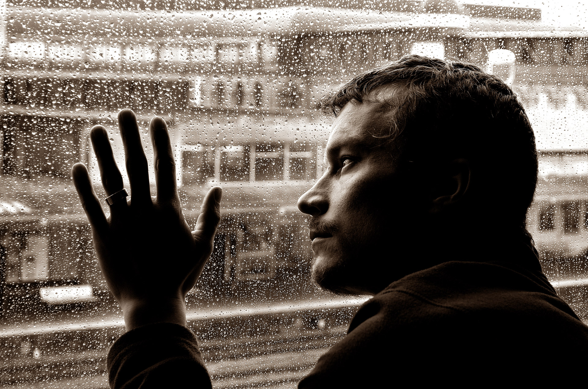 depression loneliness man free photo