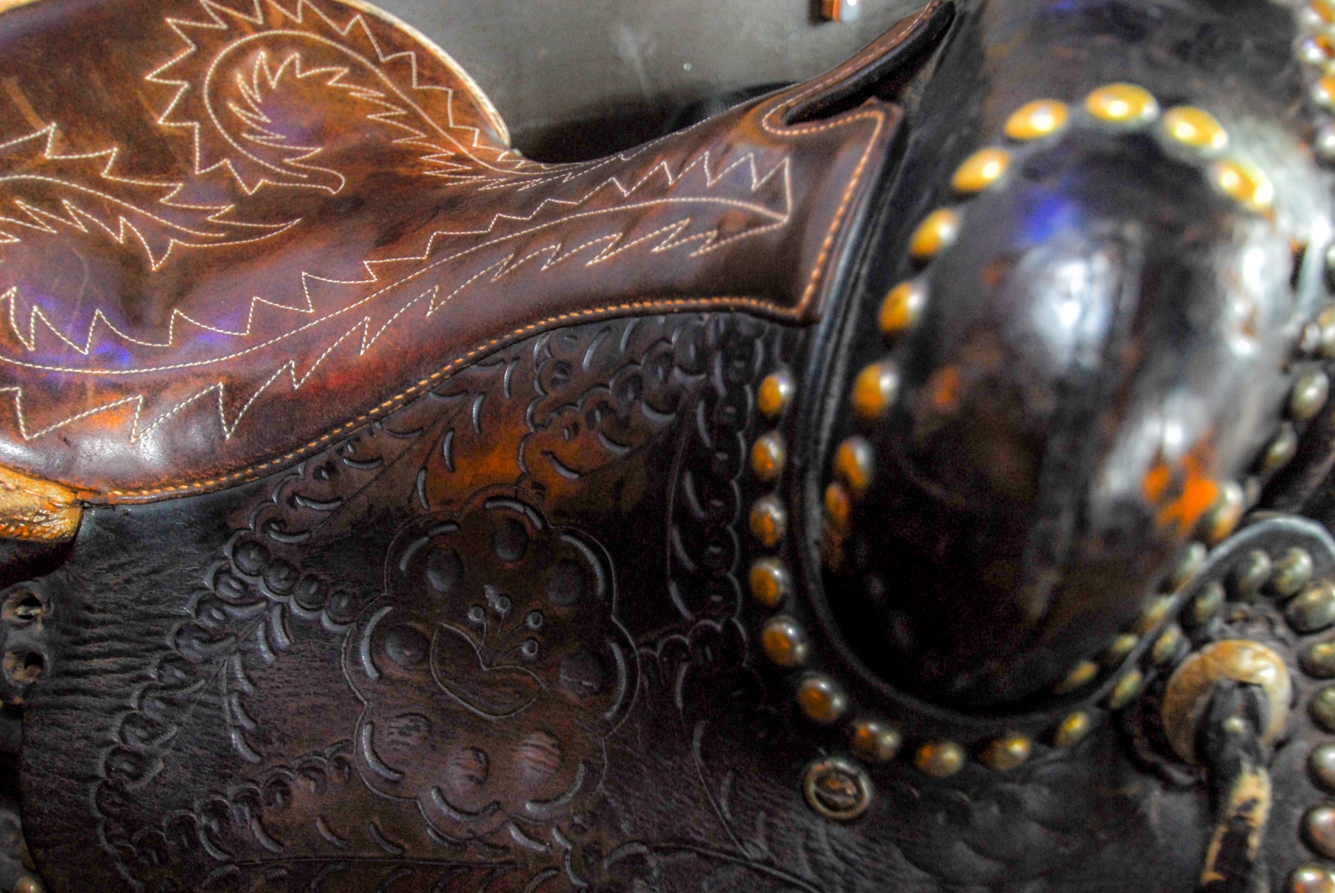 saddle ride leather free photo