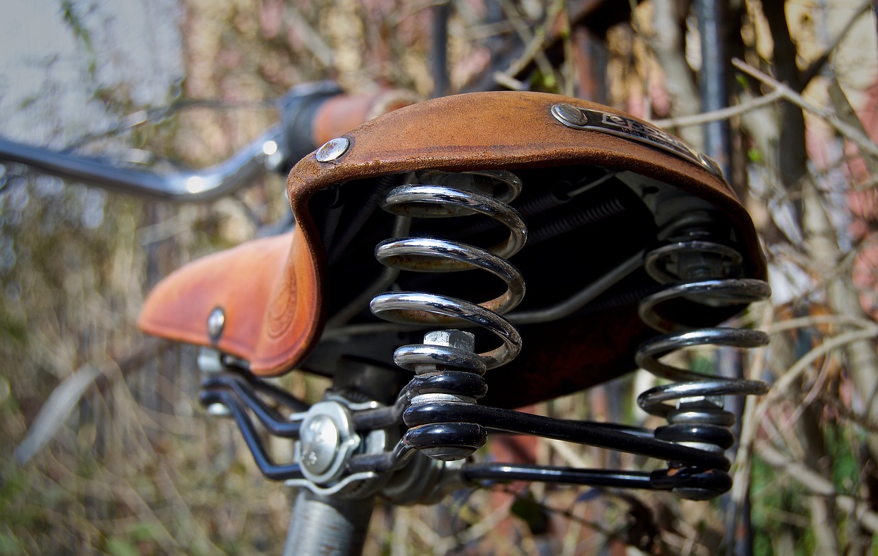 saddle bicycle saddle leather saddle free photo