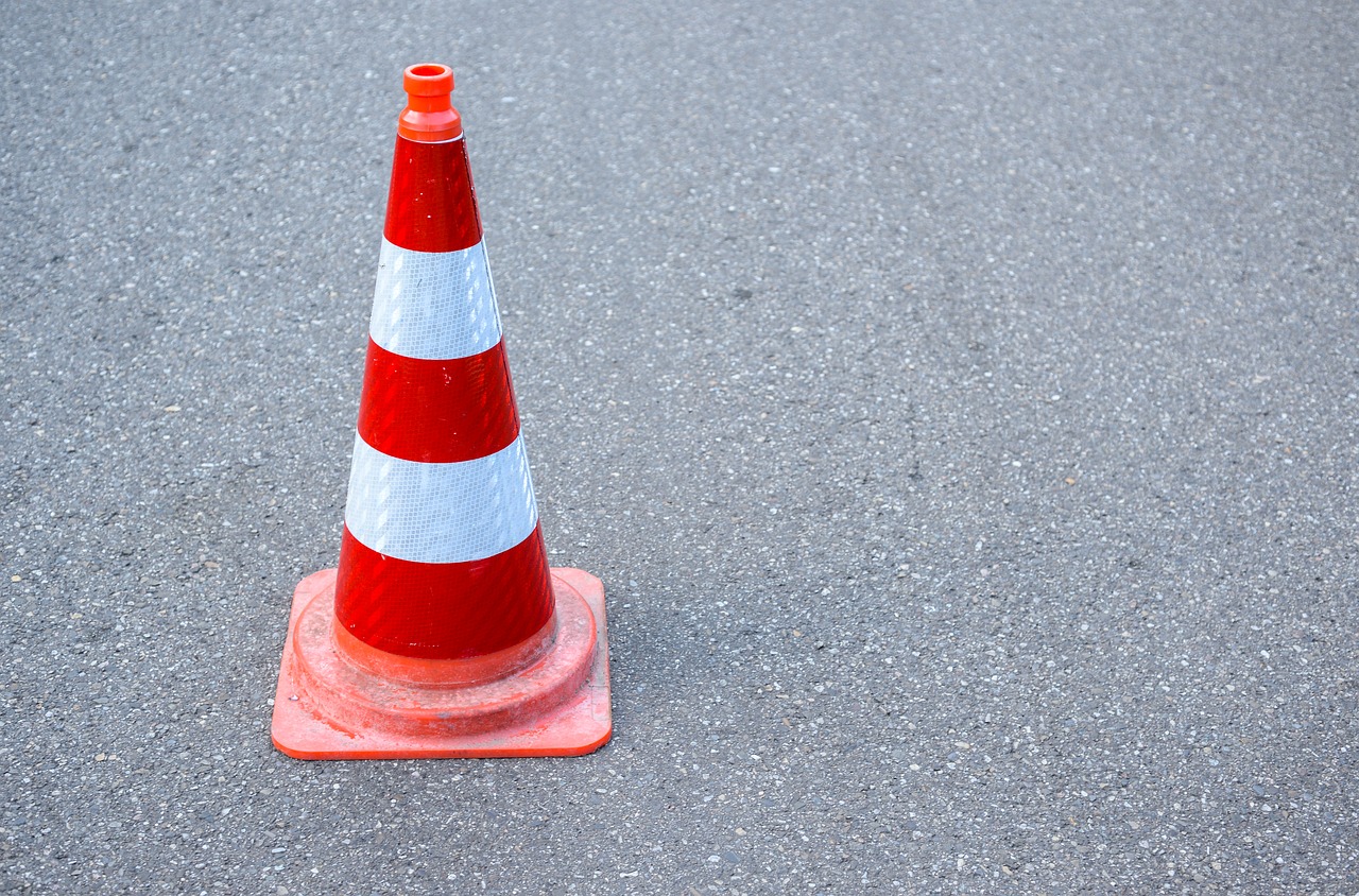safety  cone  road free photo
