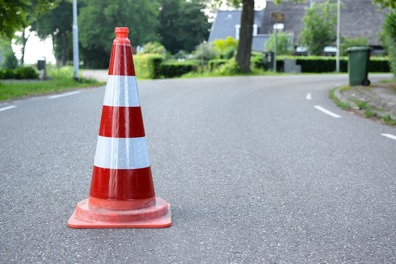 safety cone  road  traffic free photo
