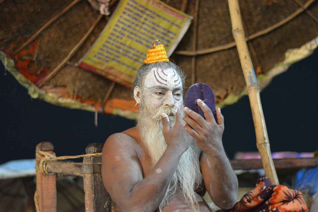 sage  varanasi  festival free photo