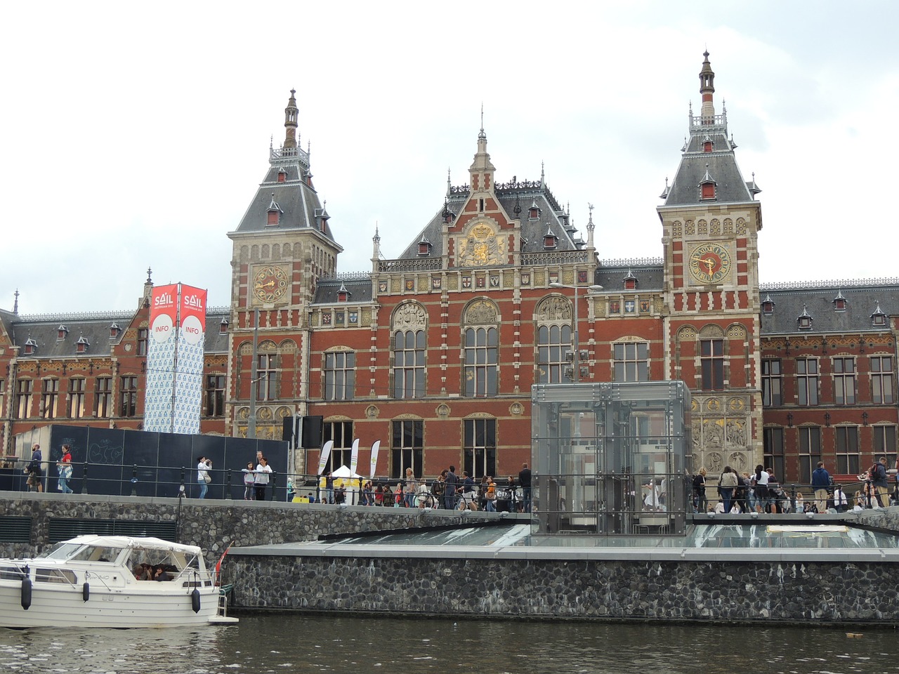 amsterdam ship boats free photo