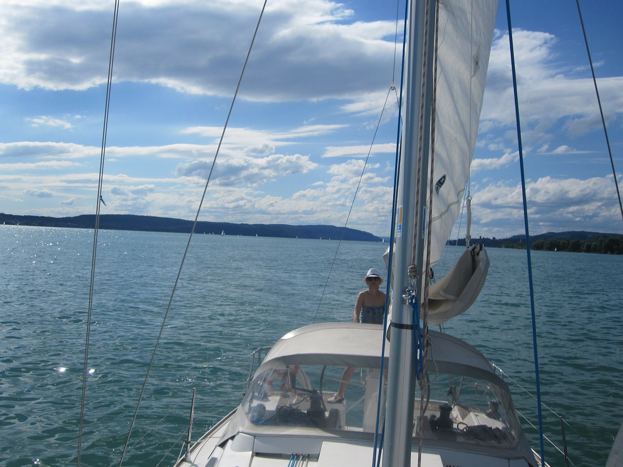 sail lake constance lake free photo