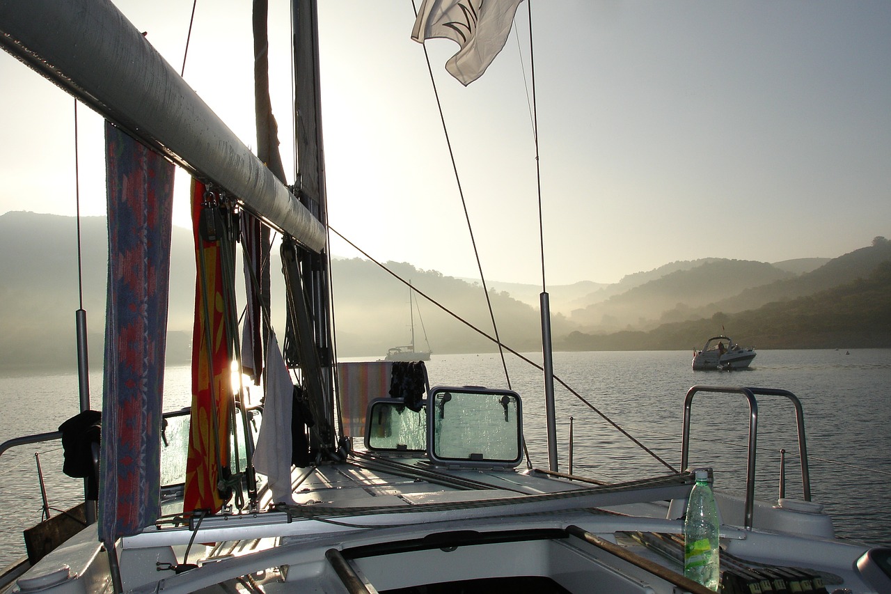 sail yacht ocean free photo
