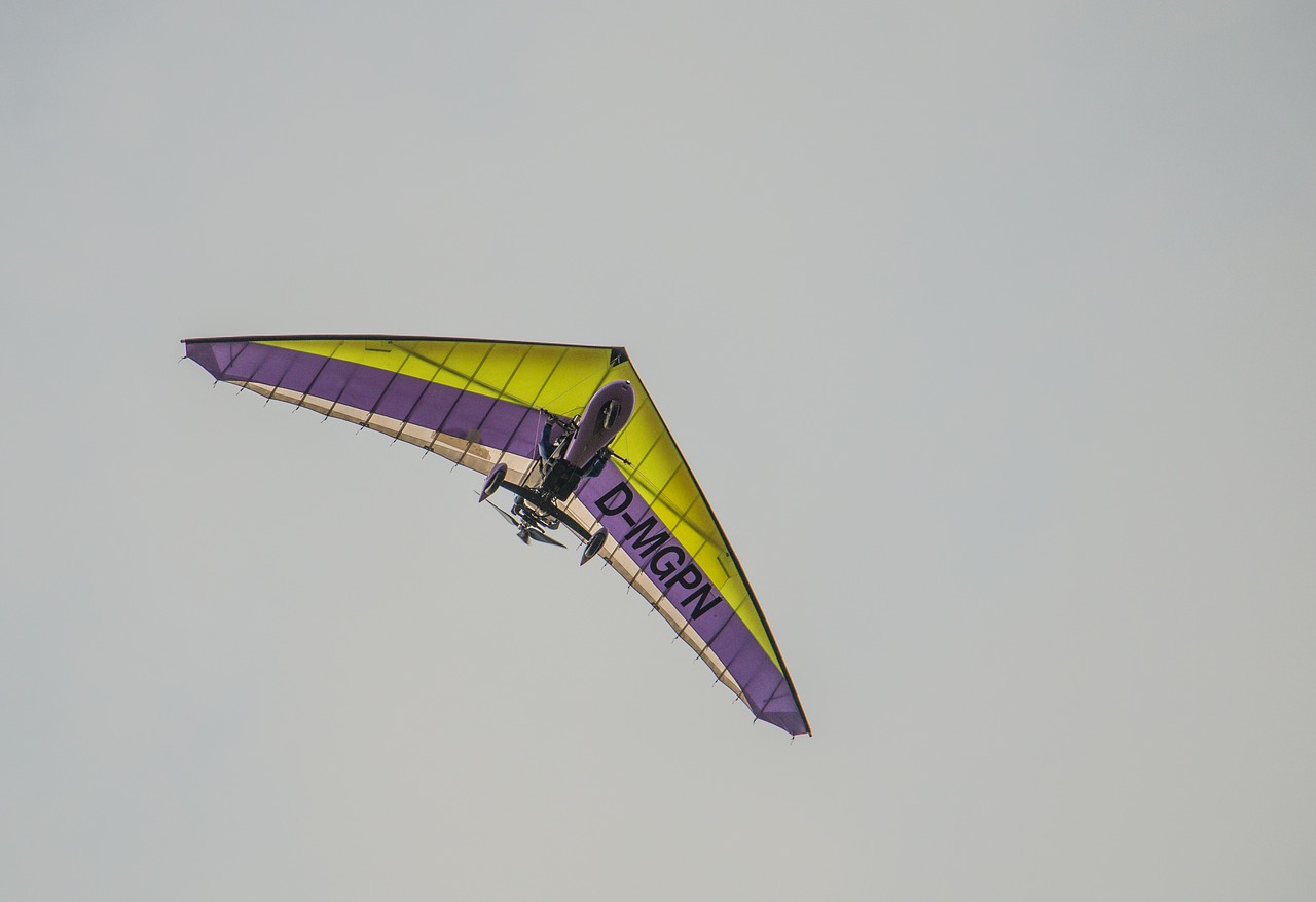 sail glider motorflug free photo