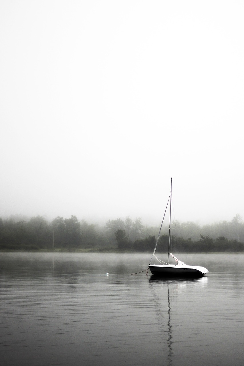 sail boat anchoring free photo