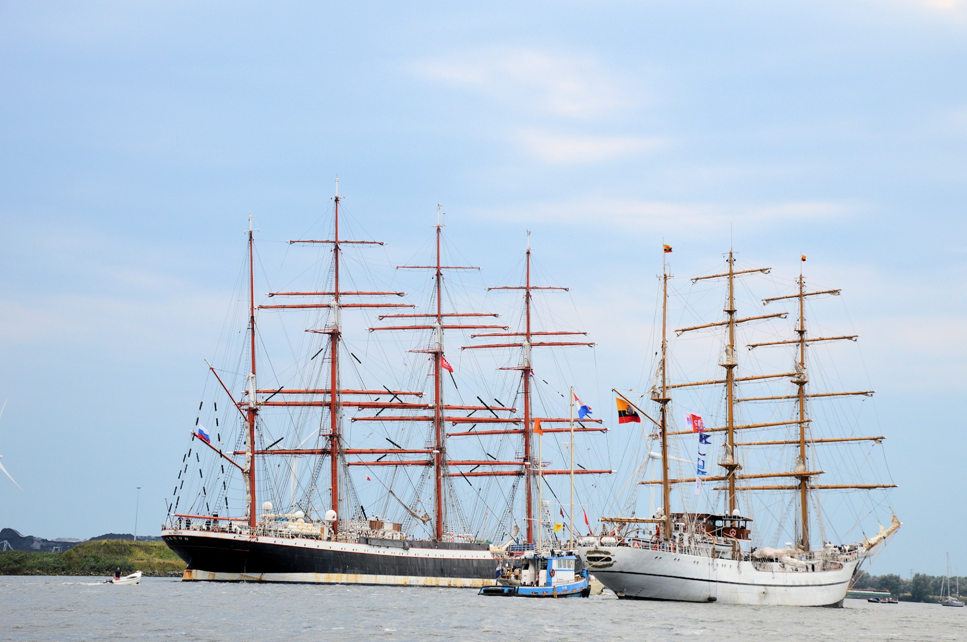 tall ship ship boat free photo