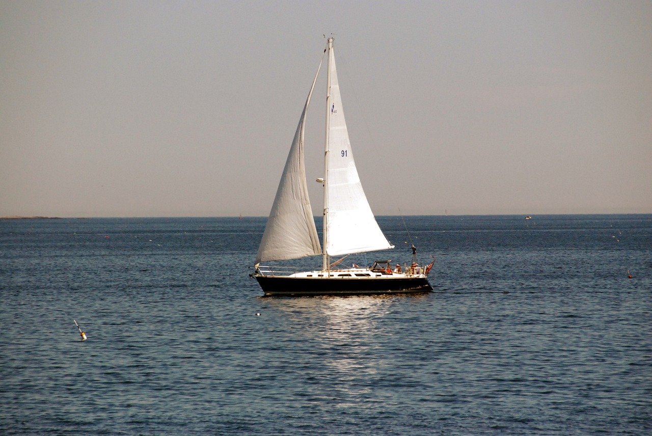 sailboat maine new england free photo