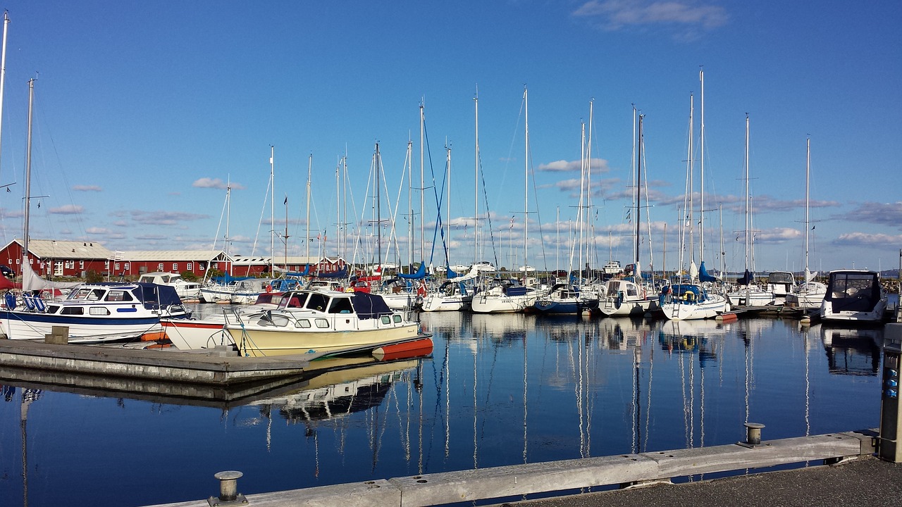 sailboat port gjøl free photo