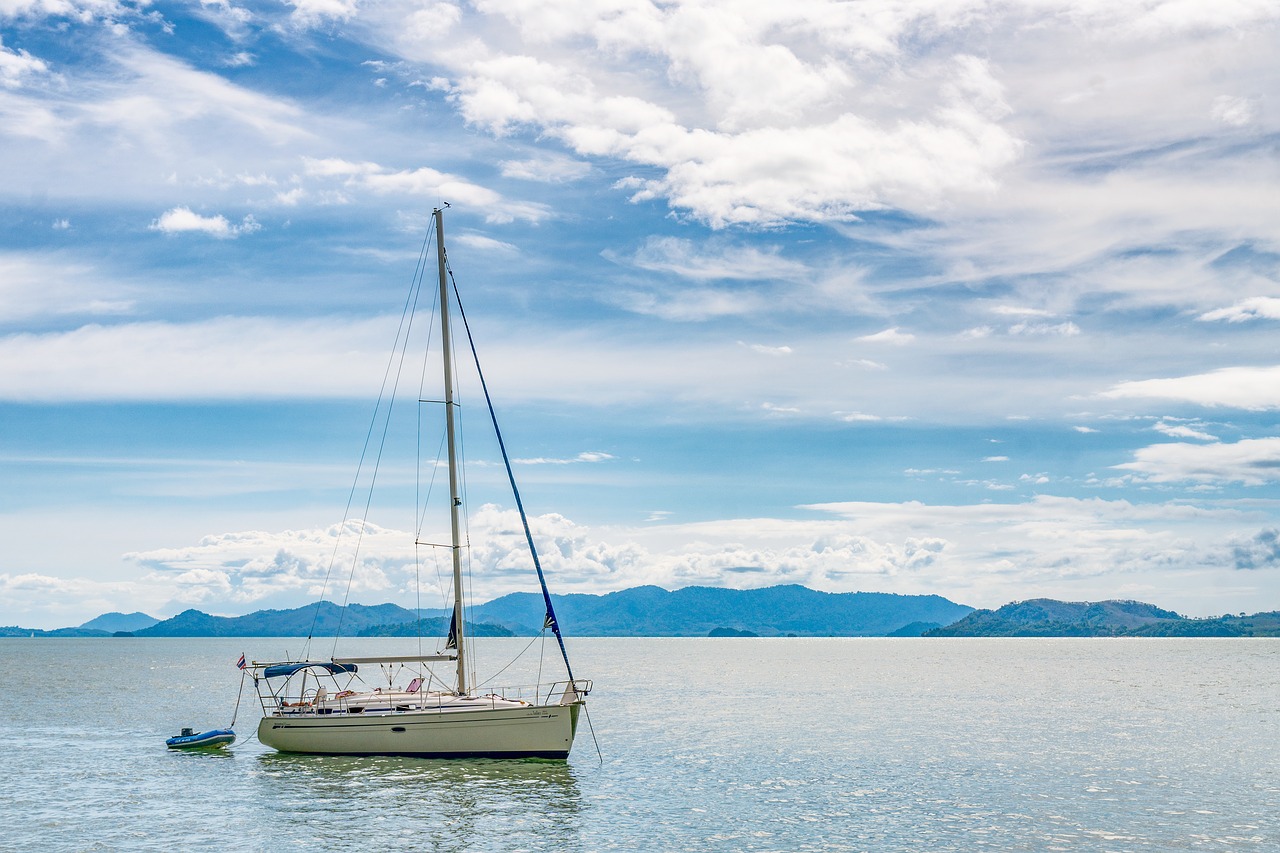 sailboat sea thailand free photo