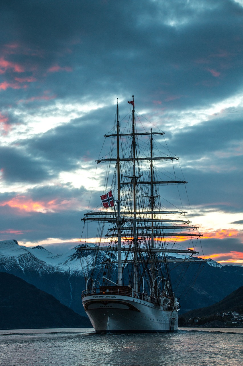 sailboat sail norway free photo