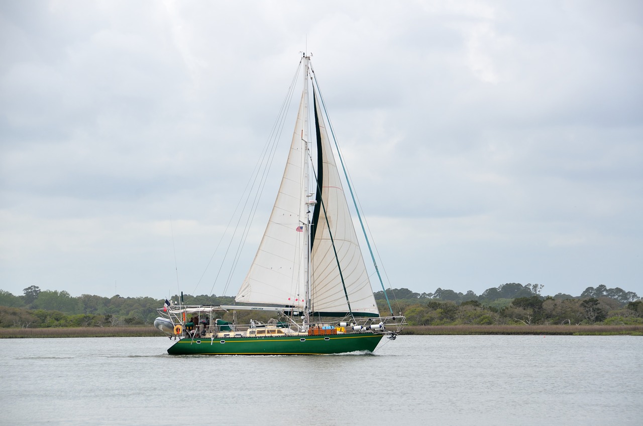 sailboat sail recreation free photo