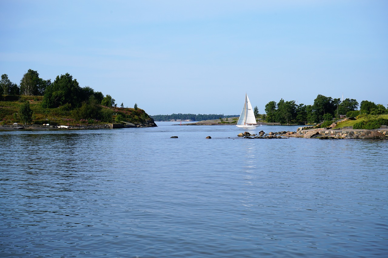 sailboat archipelago helsinki free photo