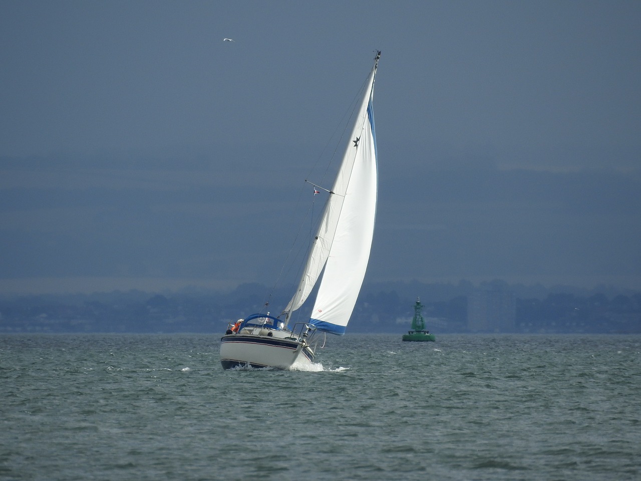 sailboat sea holidays free photo