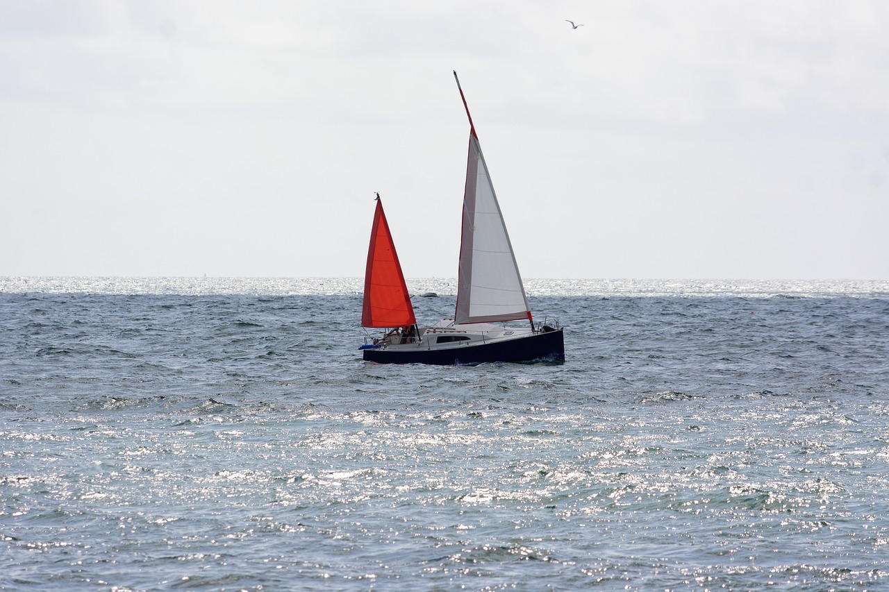 sailboat sea mats free photo