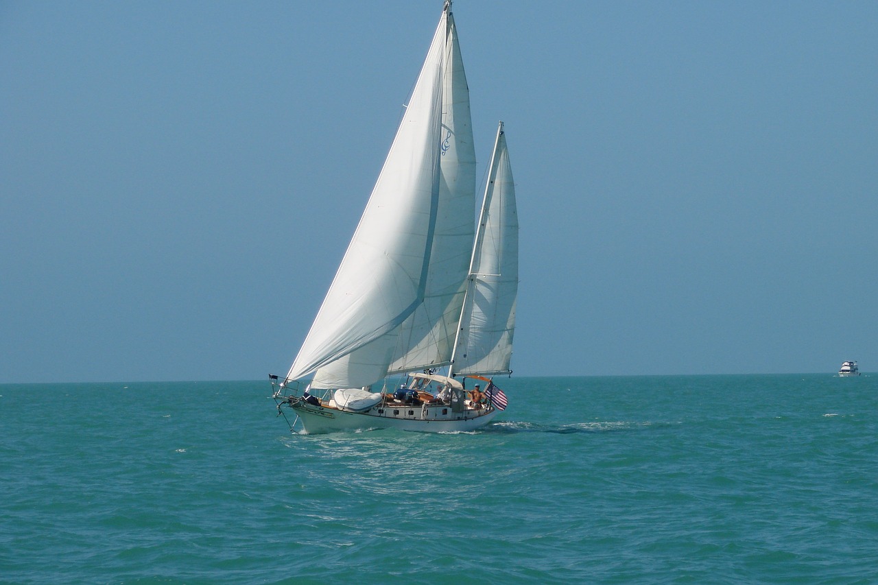 sailboat  cutter  jefferson free photo