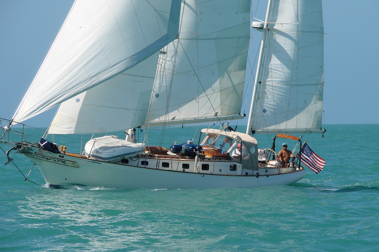sailboat  cutter  sails free photo