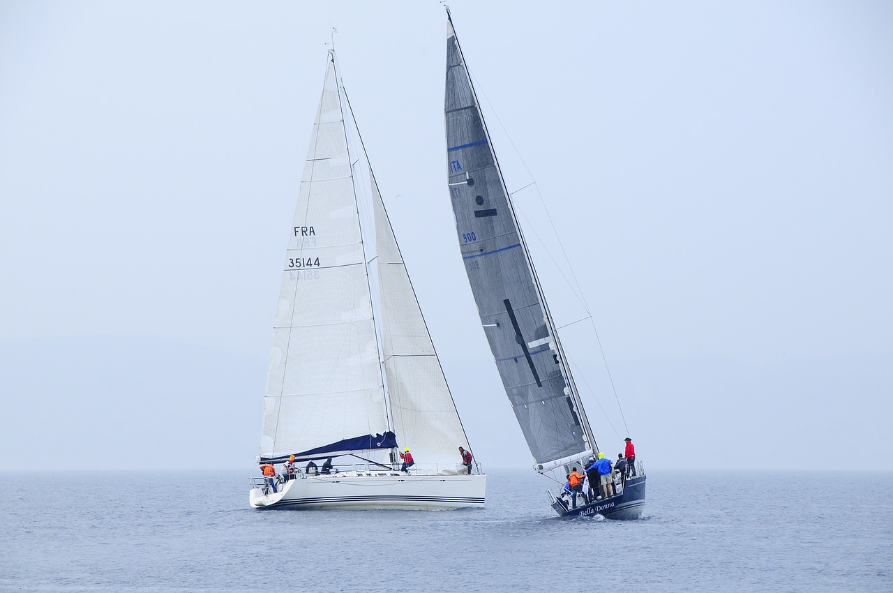 sailboat marseille mediterranean free photo