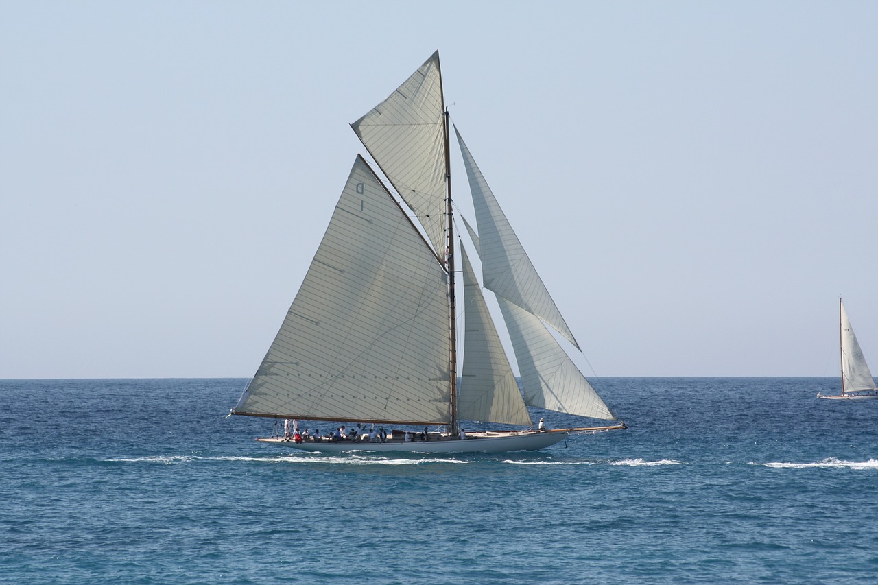 sailboat old rig regatta free photo