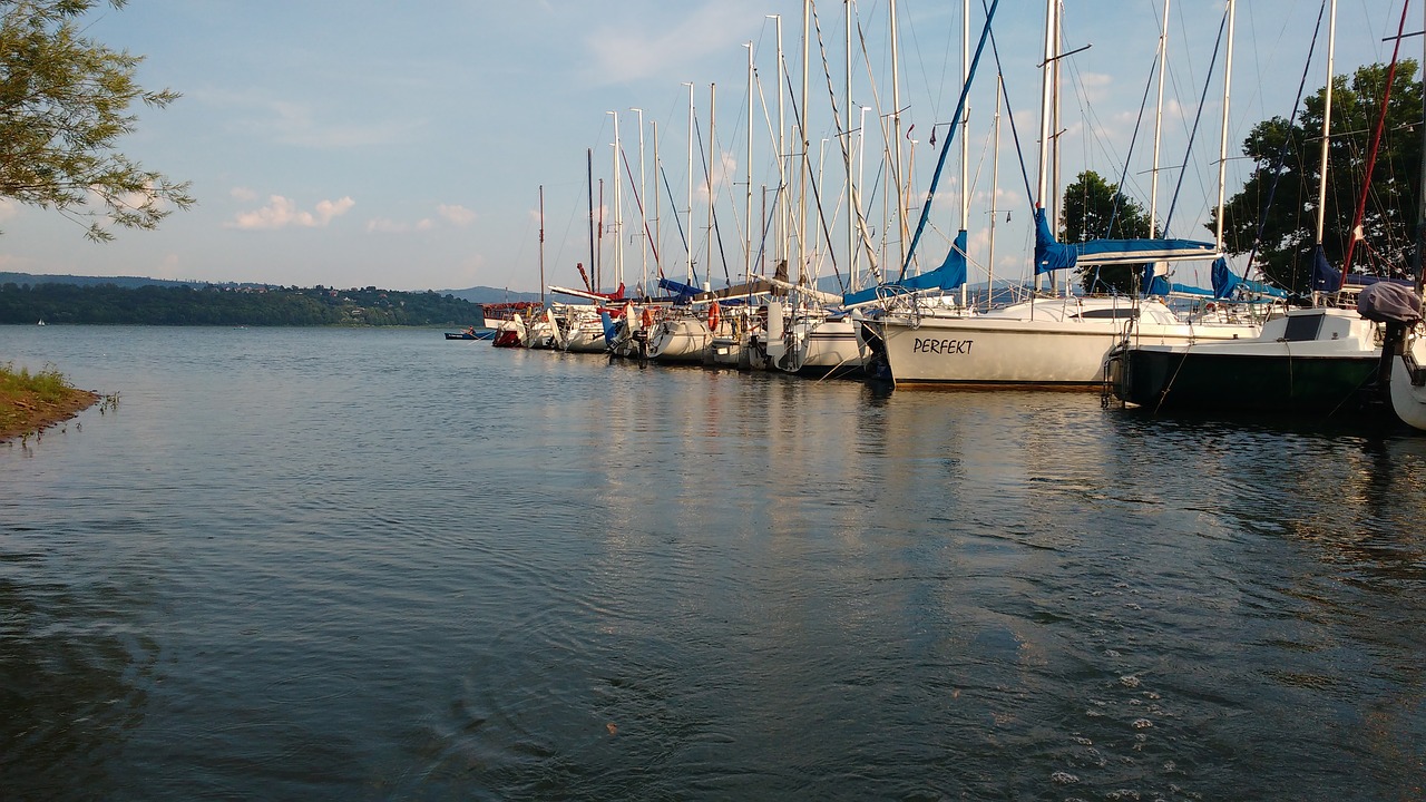 sailboats haven lake free photo