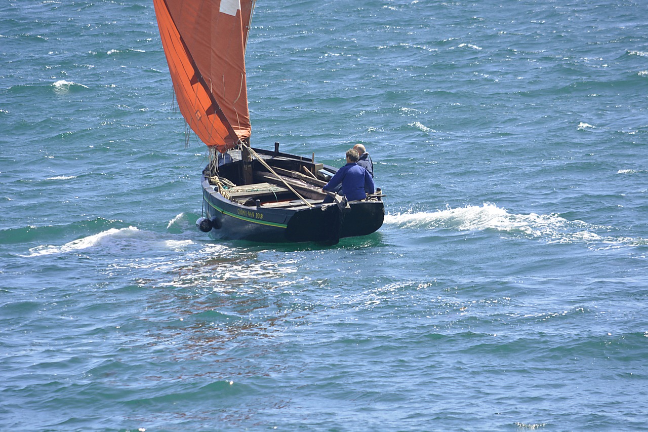 sailing sailboat fishermen free photo