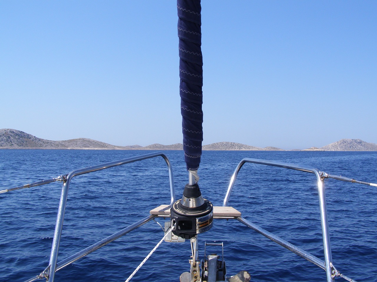 sailing sea nautical free photo