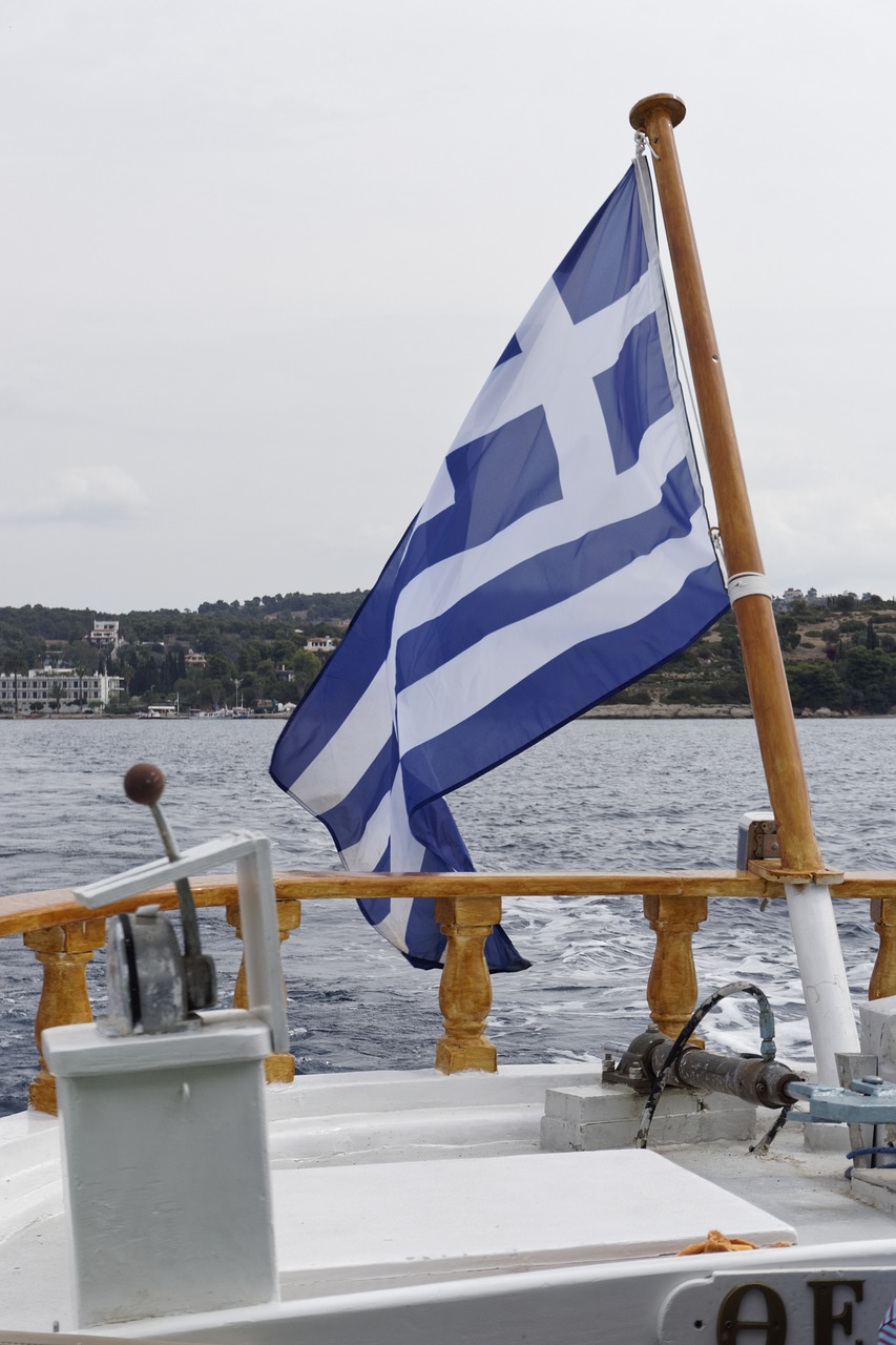 sailing greece sea free photo