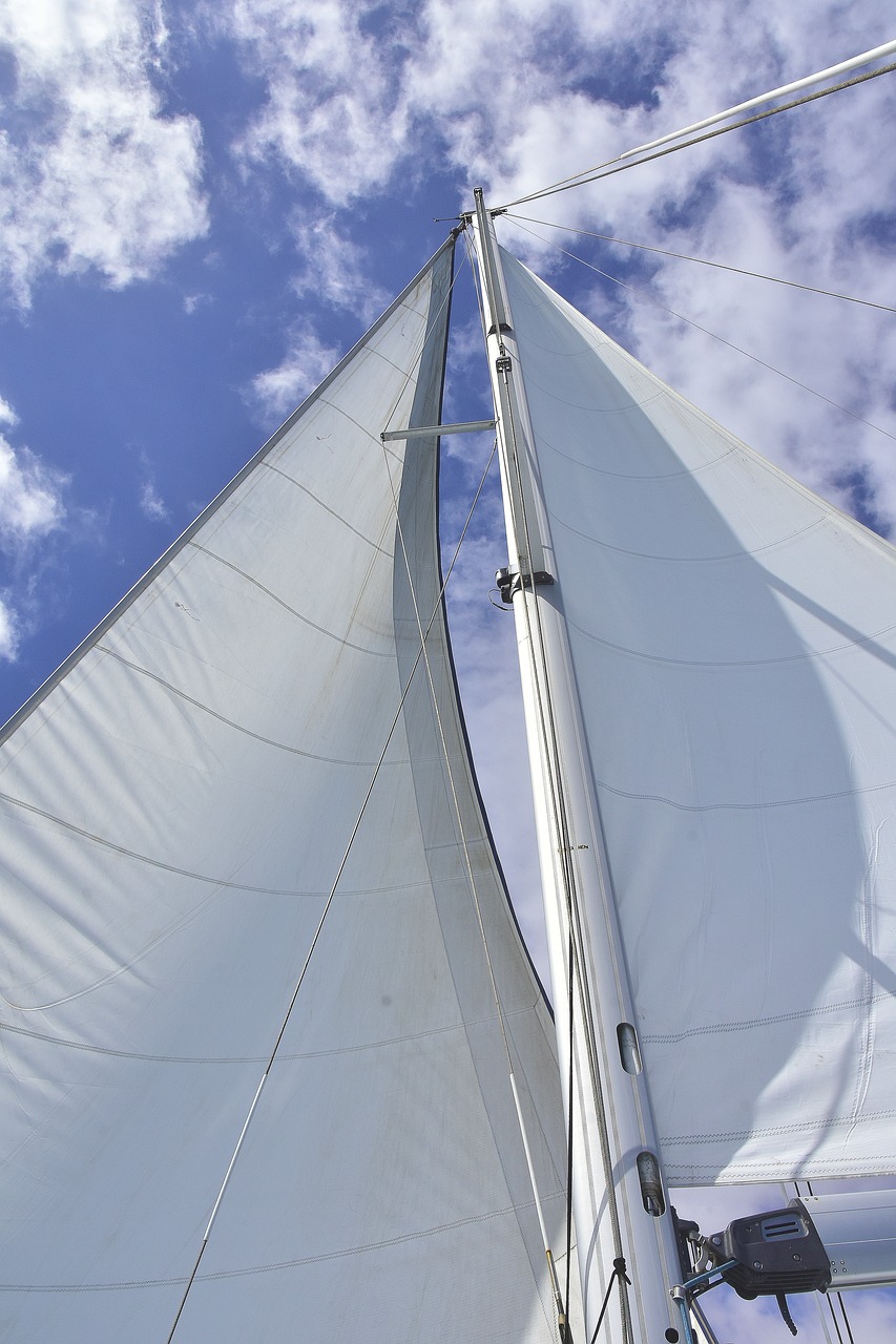 sailing  navigation  sky free photo