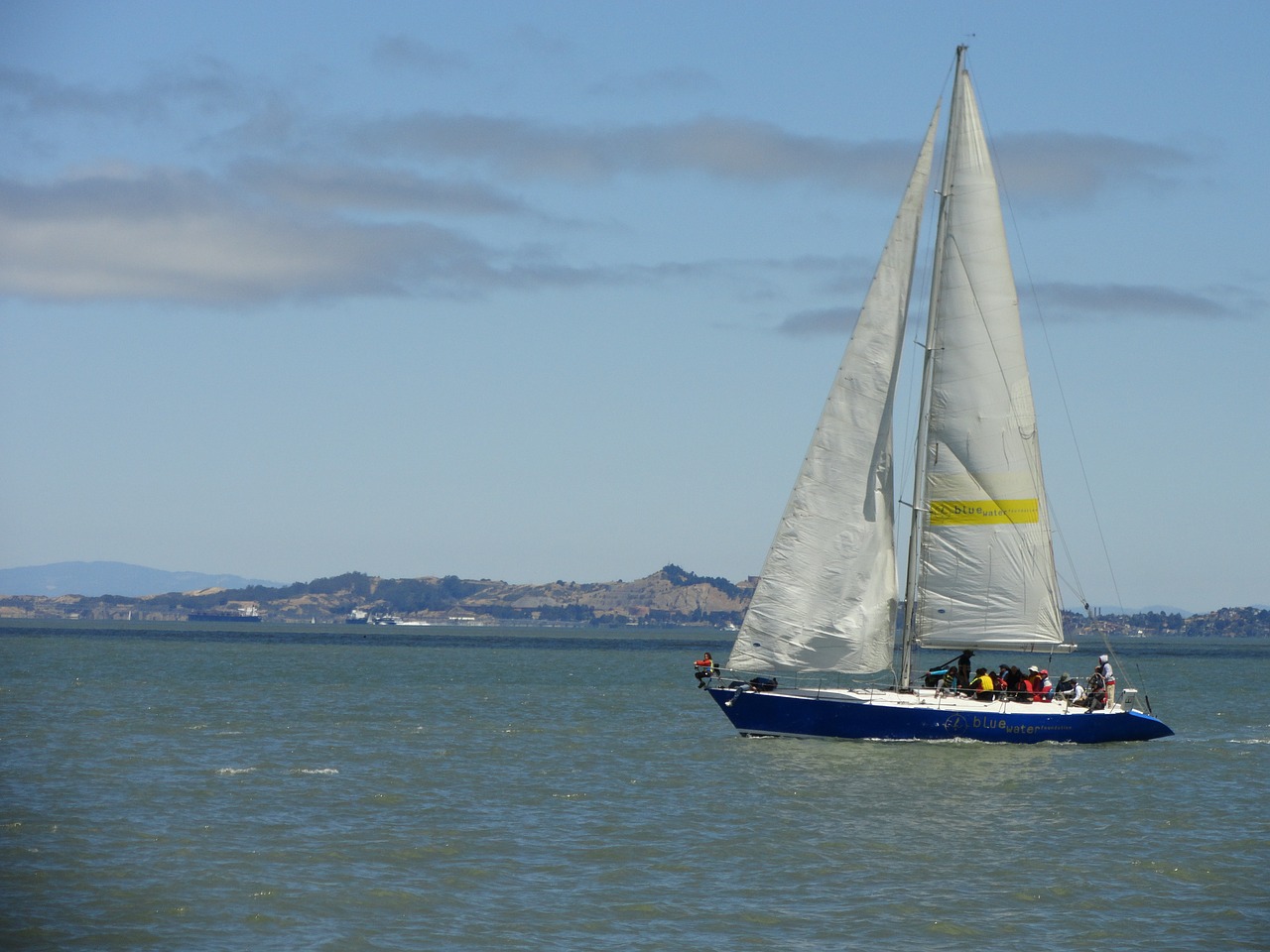 sailing bay san francisco free photo