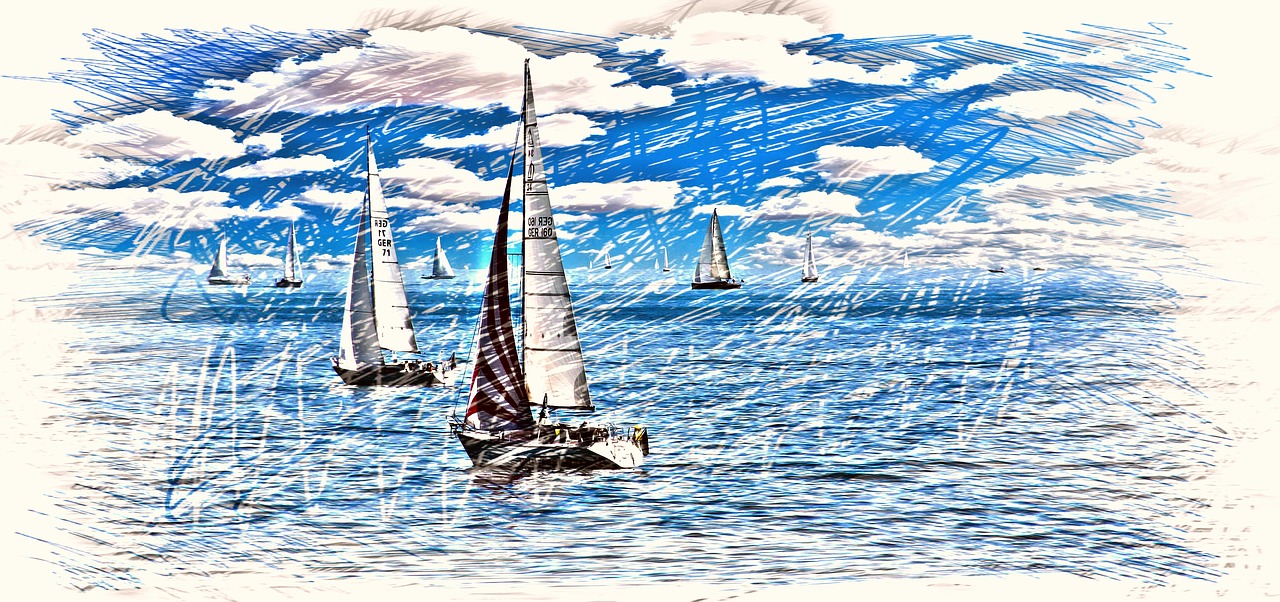 sailing boat sail holiday free photo