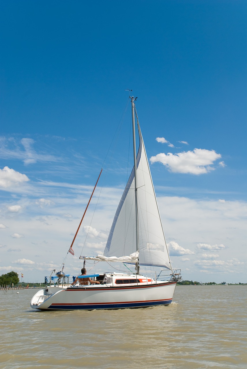 sailing boat lake water free photo