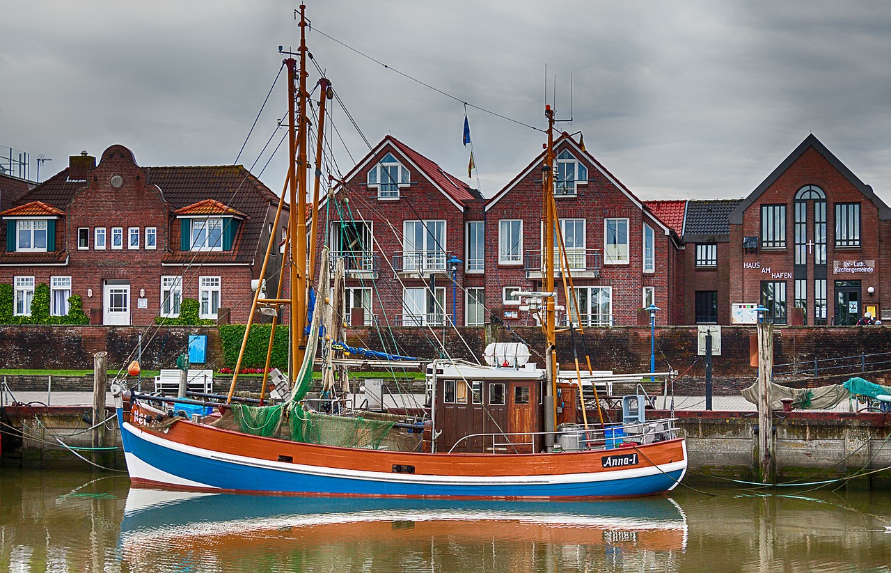 sailing boat east frisia lower saxony free photo