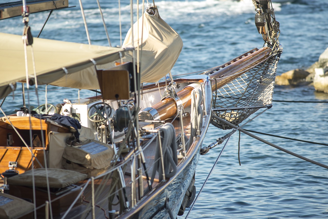 sailing boat old boat water sports free photo