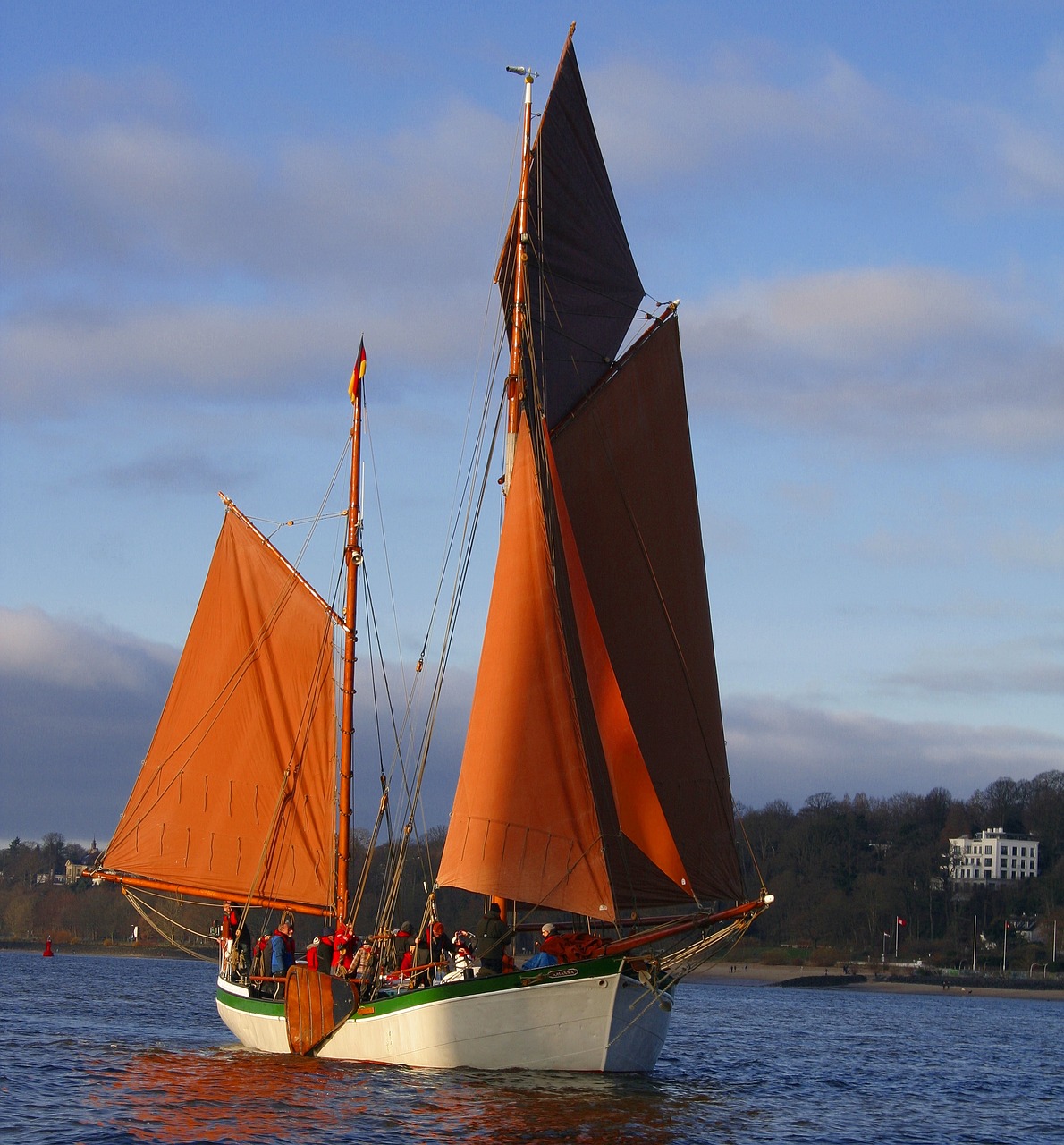 sailing boat  ship  sail free photo