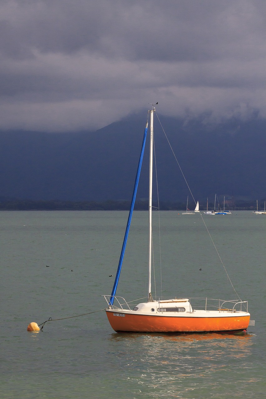 sailing boat  anchor  boat free photo