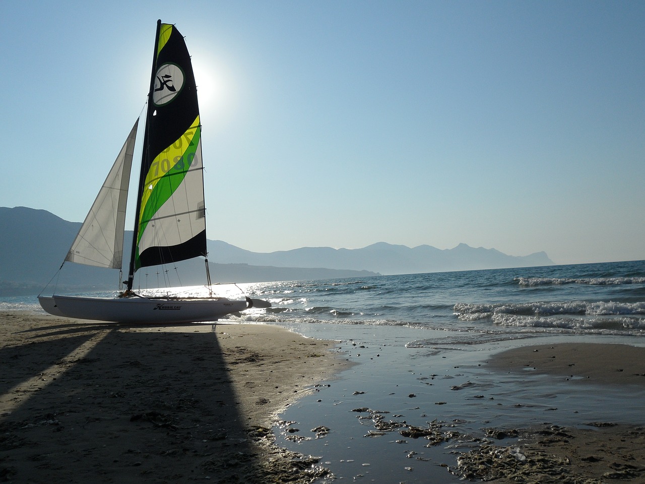 sailing boat sea sicily free photo