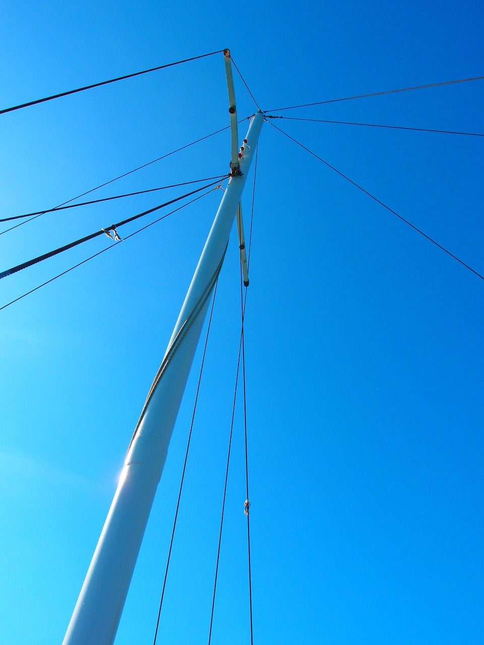 sailing boat mast yacht free photo